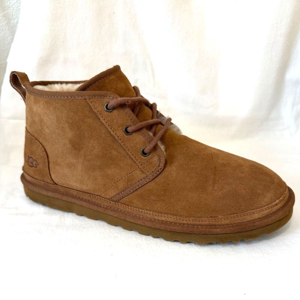 UGG  MENS Neumel Chukka Boots in Chestnut Size 11 NWOT - Picture 3 of 10